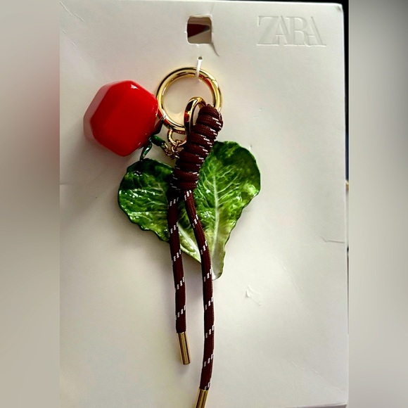 Zara multi  charm keychain (missing egg) - Picture 1 of 4